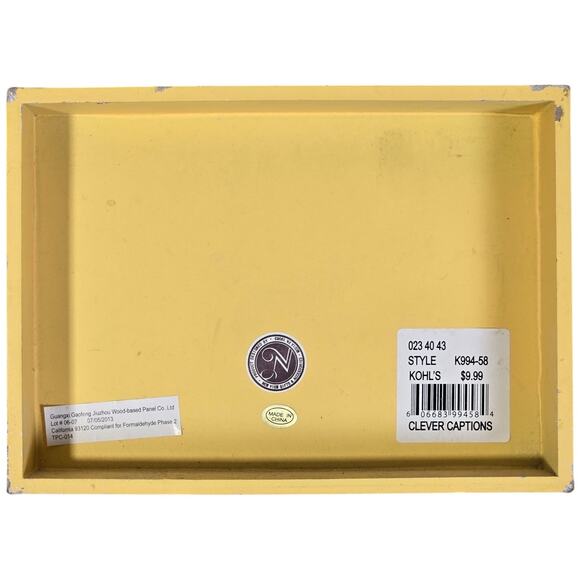 Clever Captions Wood Sign Told You So Mom Yellow Home Decor Wall Art - Picture 2 of 10